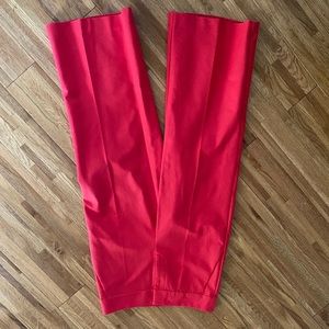 Loft wide leg red pants. Size 2